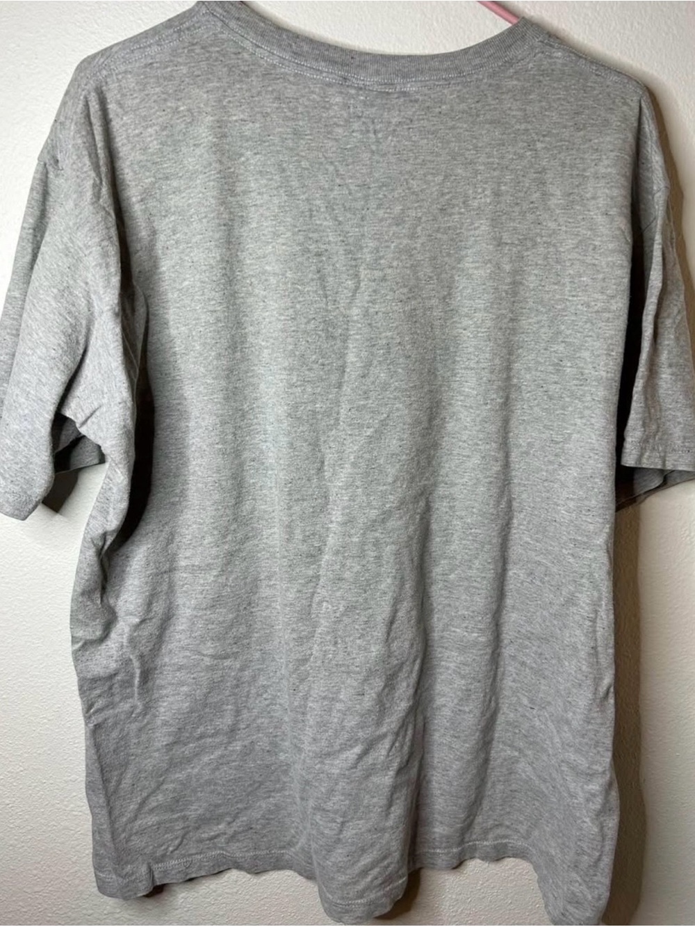 Vintage 90s Guess T Shirt Flags Graphic Design Gray Size Large Guess? - Picture 7 of 8